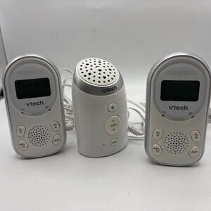 VTech Digital Audio Baby Monitor w/ Ceiling Night Light-TM8212-2. TESTED! WORKS!